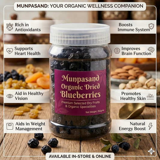 Dried Blueberries Organic