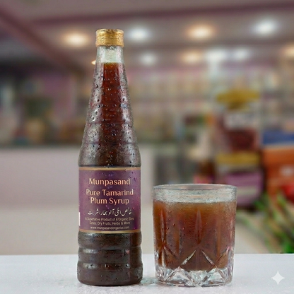Munpasand Pure Imli Aalu Bukhara Sharbat (Tamarind Plum Syrup)
