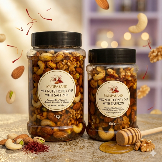 Munpasand Nuts Honey With Saffron