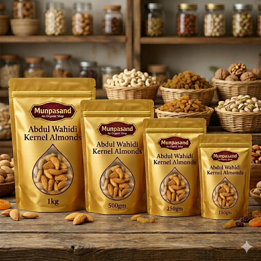 Munpasand Abdul Wahidi Almonds Kernel