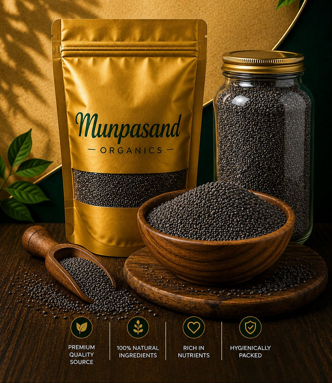 Basil Seeds (Tukhm-Balanga)