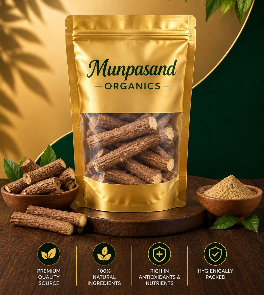 Mulethi (Licorice Root)