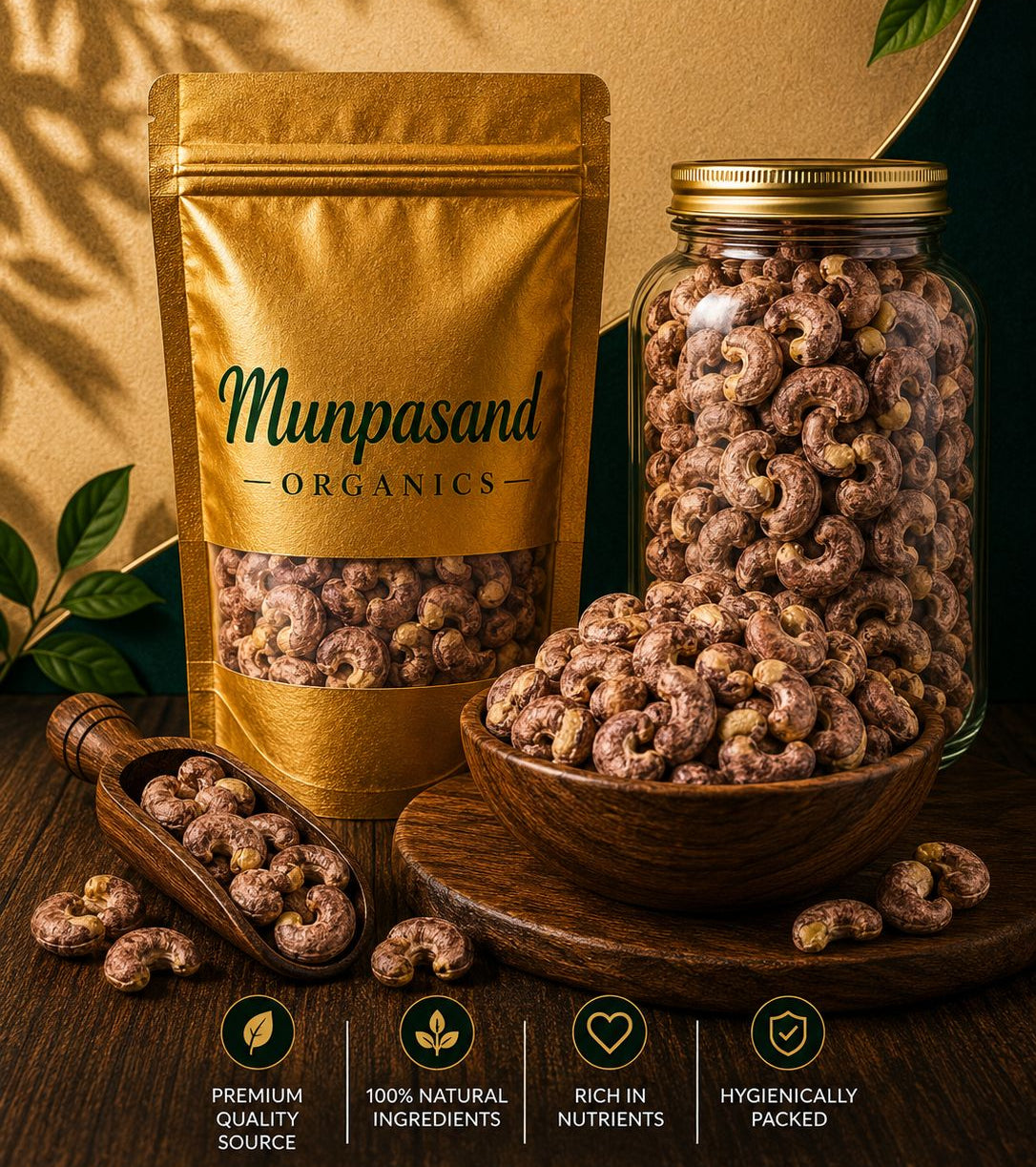 Tiger Cashews (Roasted)
