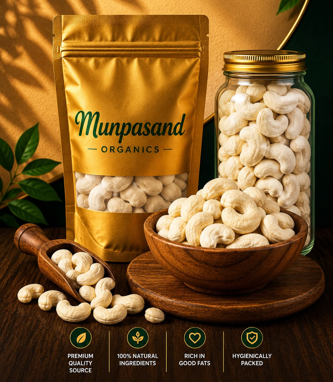 White Cashews (W180)